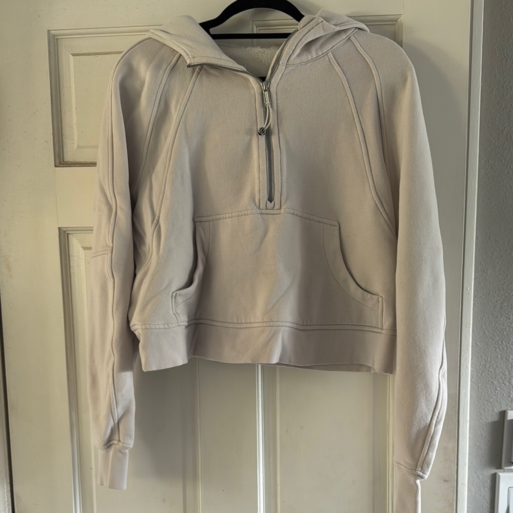 Lululemon 1/4 Zip Scuba Hoodie